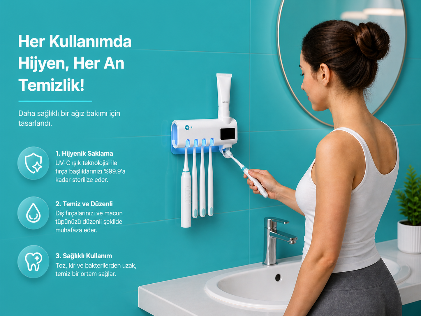 Diş Fırçası Sterilizatörü